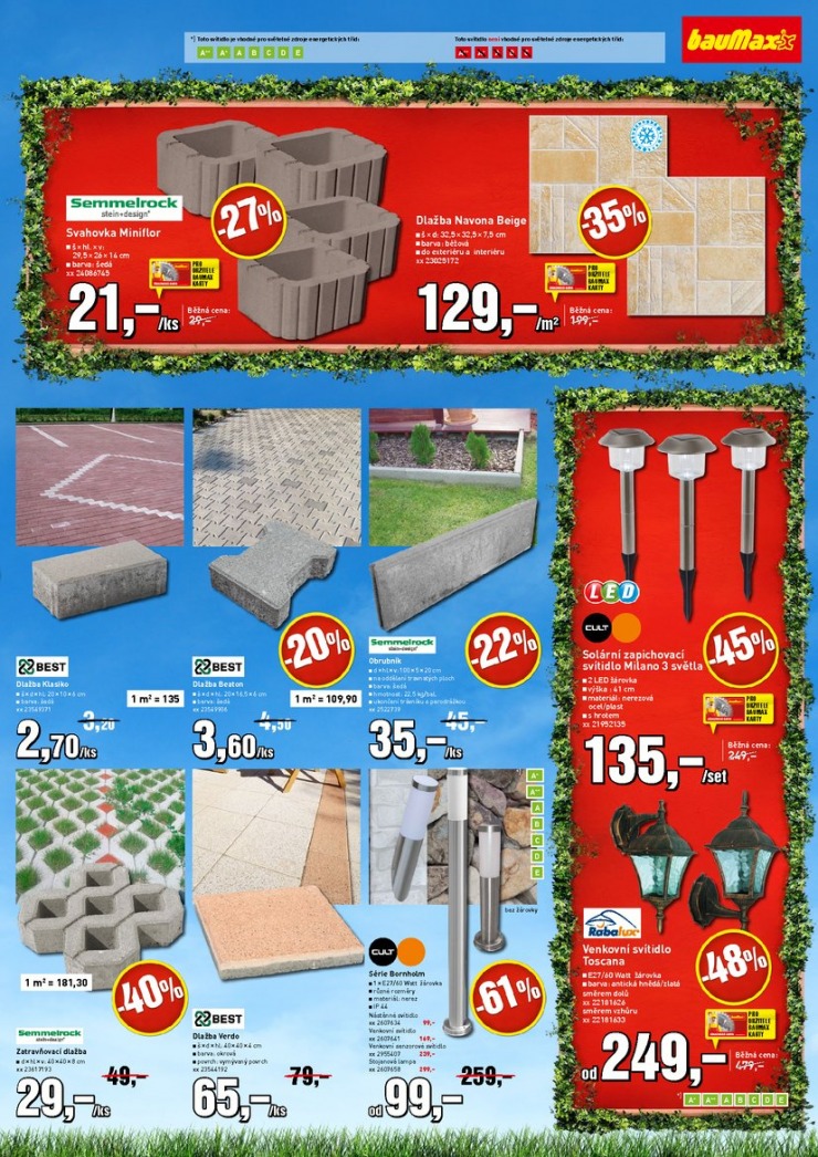 let�k Baumax Aktu�ln� m�s��n� let�k od 21.3.2014 strana 1