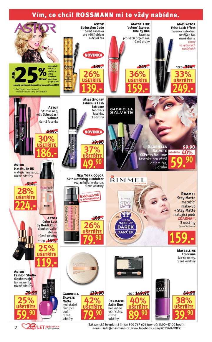 leták Rossmann Leták od 24.3.2014 strana 1 leták Rossmann Leták od 24.3.2014 strana 1