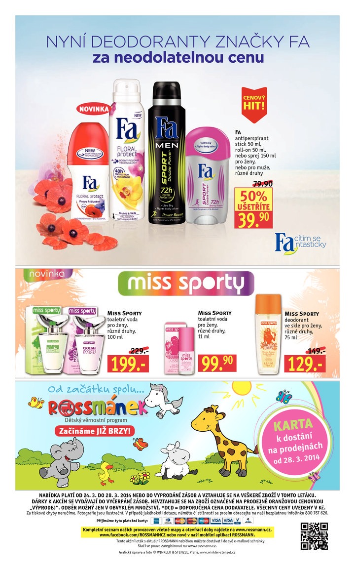 leták Rossmann Leták od 24.3.2014 strana 1 leták Rossmann Leták od 24.3.2014 strana 1
