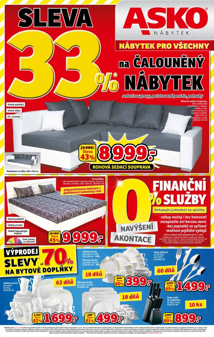 letk Asko nbytek katalog od 17.3.2014 strana 1