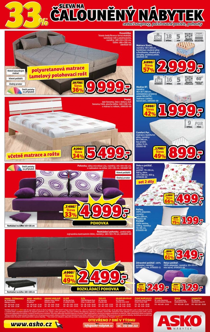 leták Asko nábytek katalog od 17.3.2014 strana 1 leták Asko nábytek katalog od 17.3.2014 strana 1