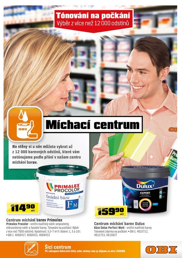 let�k OBI Pracujeme pro v�s od 13.3.2014 strana 1