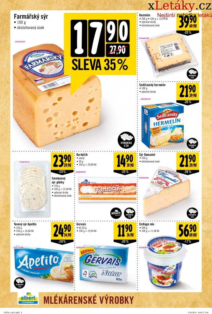 leták Albert Hypermarket akční leták strana 1 leták Albert Hypermarket akční leták strana 1