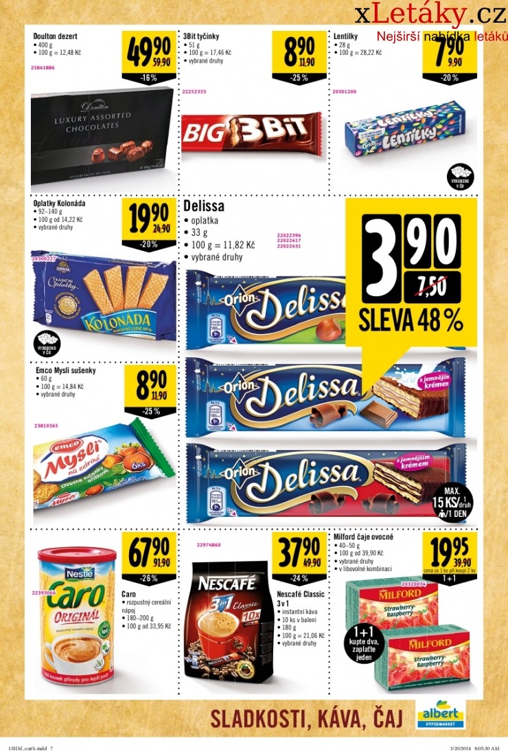 leták Albert Hypermarket akční leták strana 1 leták Albert Hypermarket akční leták strana 1