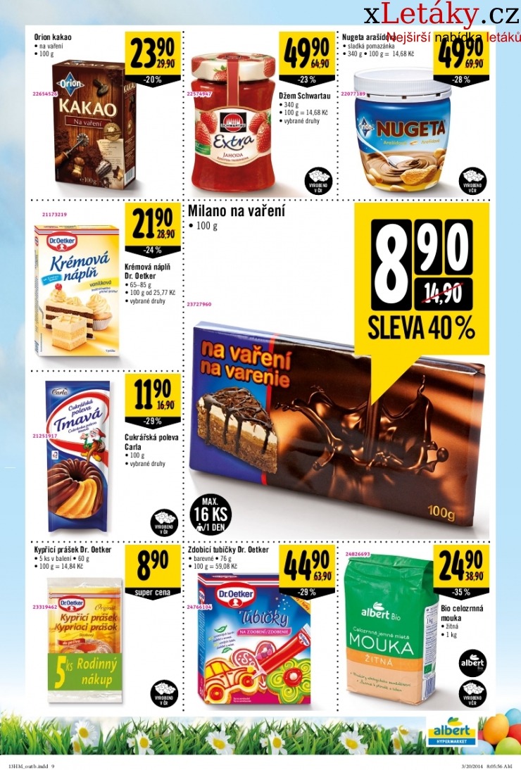 leták Albert Hypermarket akční leták strana 1 leták Albert Hypermarket akční leták strana 1