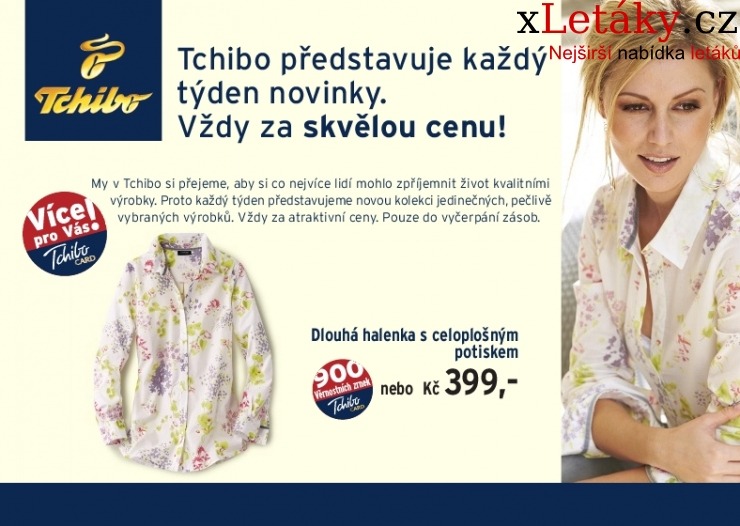 leták Tchibo leták strana 1 leták Tchibo leták strana 1