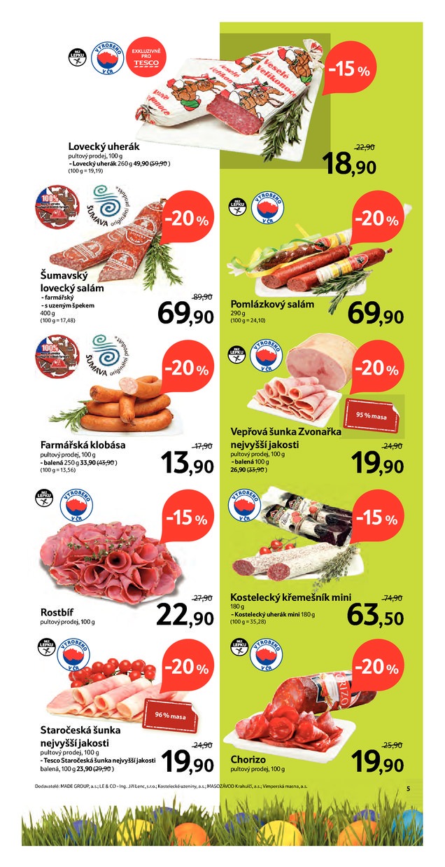 leták Tesco Velikonoce hypermarket od 26.3.2014 strana 1 leták Tesco Velikonoce hypermarket od 26.3.2014 strana 1
