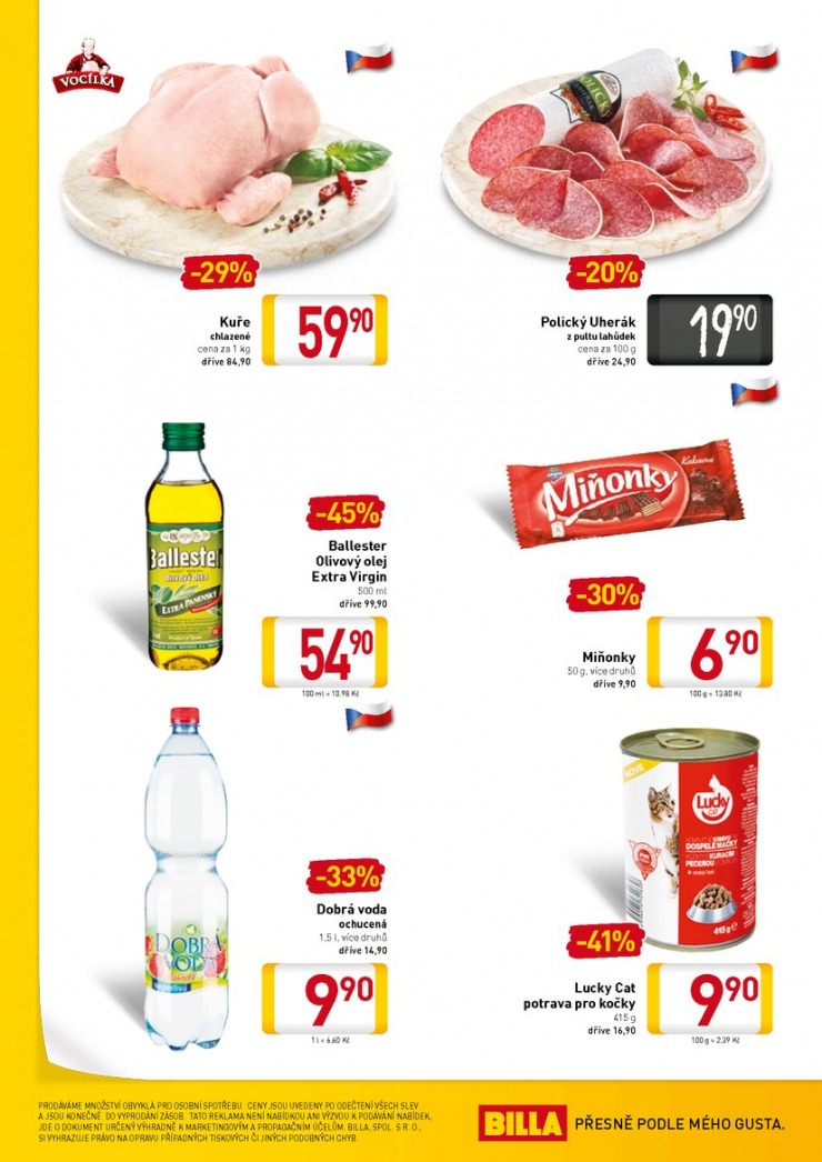 leták Billa speciální od 26.3.2014 strana 1 leták Billa speciální od 26.3.2014 strana 1