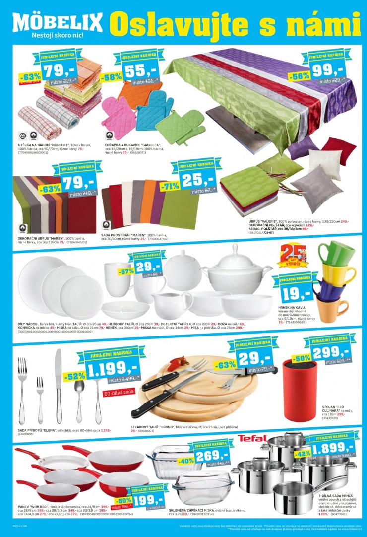 let�k Mobelix Aktu�ln� prospekt od 24.3.2014 strana 1