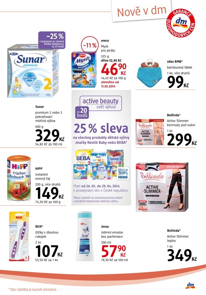 leták DM drogerie Journal 2. část od 26.3.2014 strana 1 leták DM drogerie Journal 2. část od 26.3.2014 strana 1