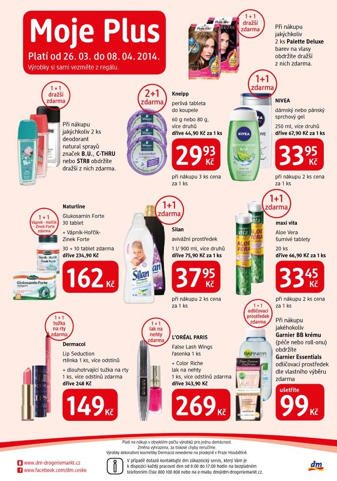 leták DM drogerie Journal 2. část od 26.3.2014 strana 1 leták DM drogerie Journal 2. část od 26.3.2014 strana 1