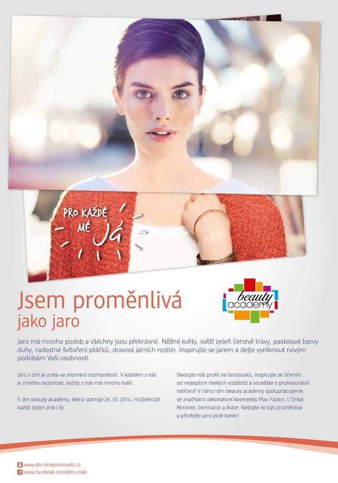 leták DM drogerie Journal od 26.3.2014 strana 1 leták DM drogerie Journal od 26.3.2014 strana 1