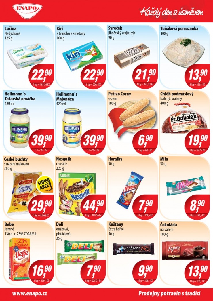 leták Enapo Akční leták od 26.3.2014 strana 1 leták Enapo Akční leták od 26.3.2014 strana 1