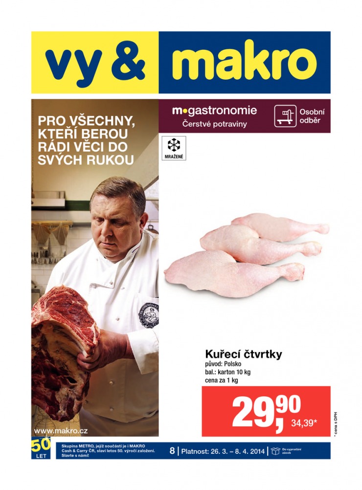 leták Makro Gastronomie čerstvé od 26.3.2014 strana 1 leták Makro Gastronomie čerstvé od 26.3.2014 strana 1
