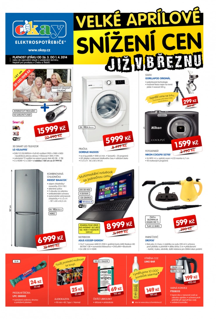 letk Okay Aktuln letk od 26.3.2014 strana 1