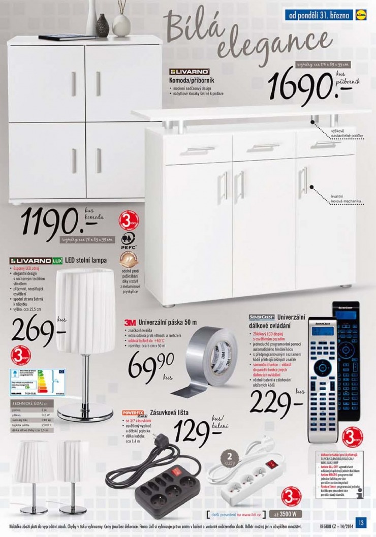 leták Lidl Akční nabídka od 31.3.2014 strana 1 leták Lidl Akční nabídka od 31.3.2014 strana 1