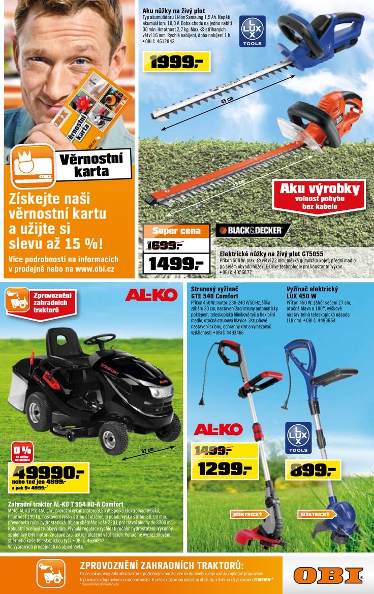 leták OBI Aktuální leták od 27.3.2014 strana 1 leták OBI Aktuální leták od 27.3.2014 strana 1
