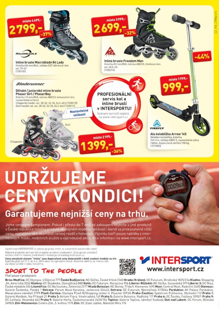 letk Intersport Aktuln letk od 27.3.2014 strana 1