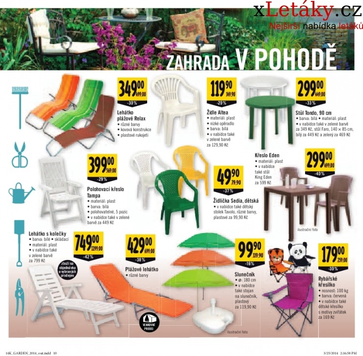 leták Albert Hypermarket - zahrada akční leták strana 1 leták Albert Hypermarket - zahrada akční leták strana 1