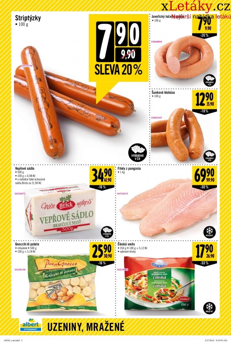 leták Albert Hypermarket akční leták strana 1 leták Albert Hypermarket akční leták strana 1