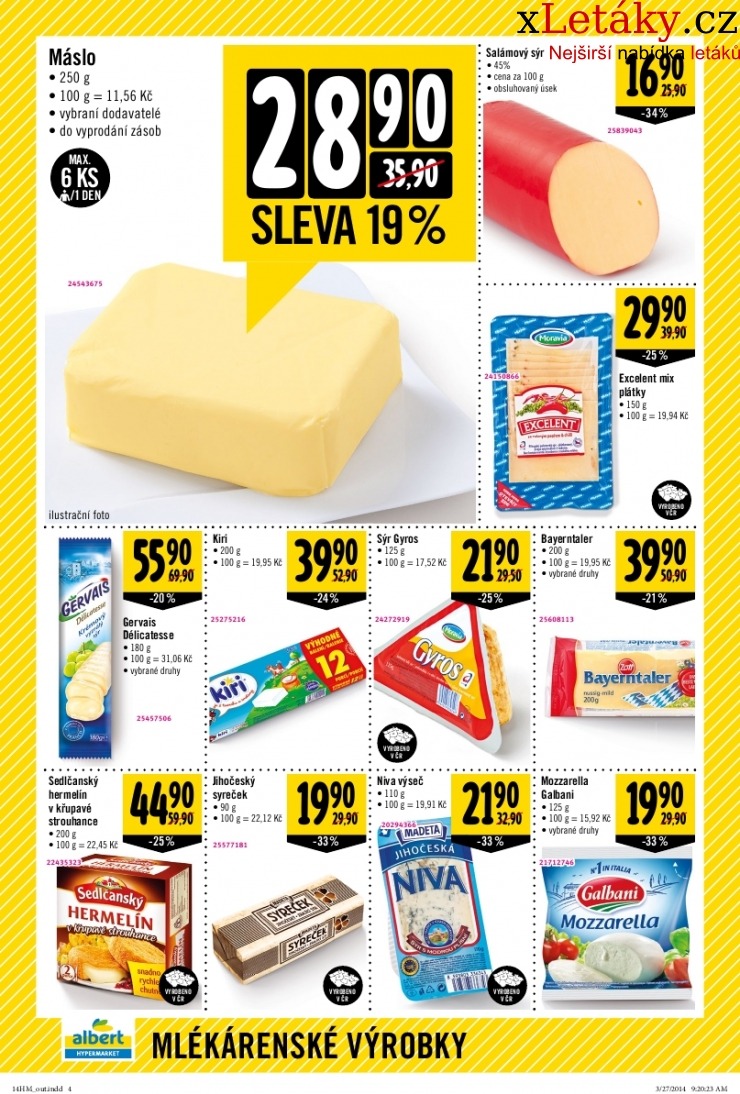 leták Albert Hypermarket akční leták strana 1 leták Albert Hypermarket akční leták strana 1