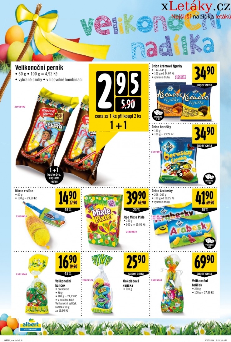 leták Albert Hypermarket akční leták strana 1 leták Albert Hypermarket akční leták strana 1