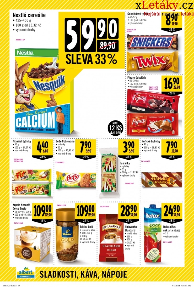 leták Albert Hypermarket akční leták strana 1 leták Albert Hypermarket akční leták strana 1