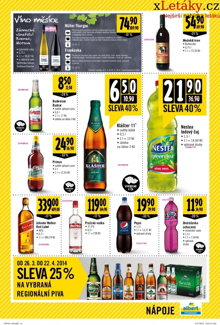 leták Albert Hypermarket akční leták strana 1 leták Albert Hypermarket akční leták strana 1