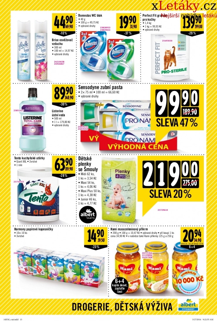 leták Albert Hypermarket akční leták strana 1 leták Albert Hypermarket akční leták strana 1