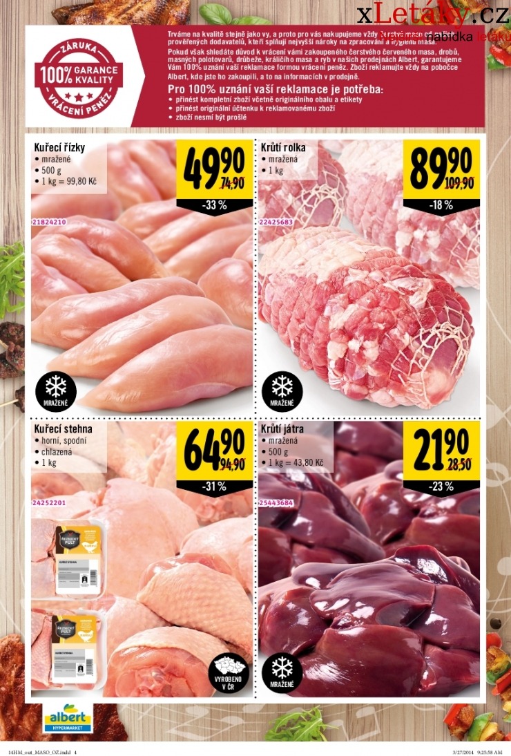 leták Albert Hypermarket akční leták strana 1 leták Albert Hypermarket akční leták strana 1
