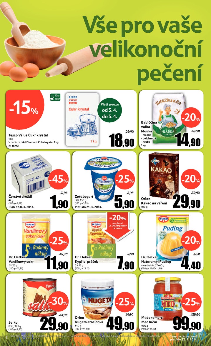 leták Tesco Expres obchody od 2.4.2014 strana 1 leták Tesco Expres obchody od 2.4.2014 strana 1