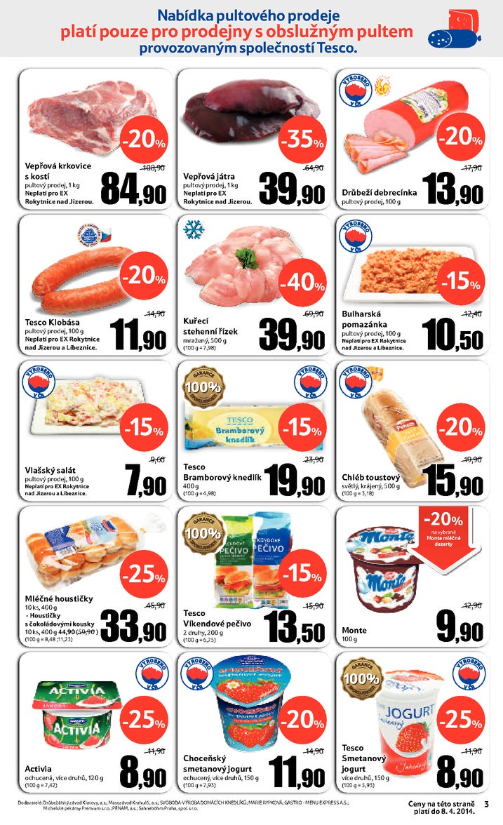 leták Tesco Expres obchody od 2.4.2014 strana 1 leták Tesco Expres obchody od 2.4.2014 strana 1