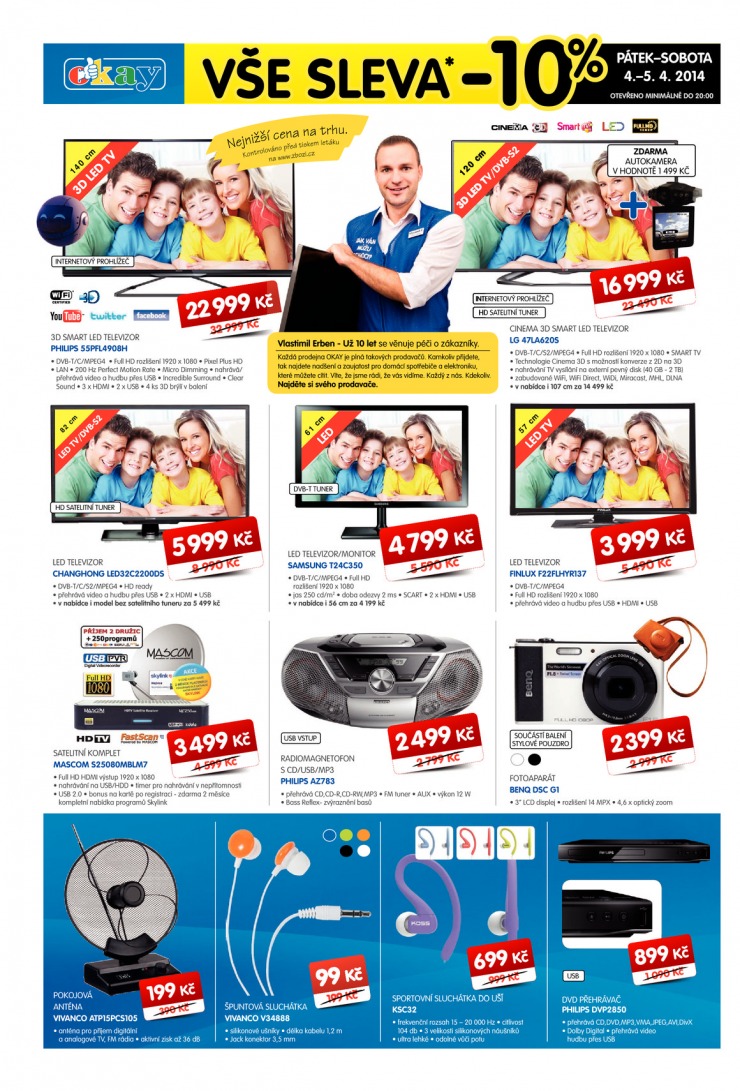leták Okay Aktuální leták od 2.4.2014 strana 1 leták Okay Aktuální leták od 2.4.2014 strana 1