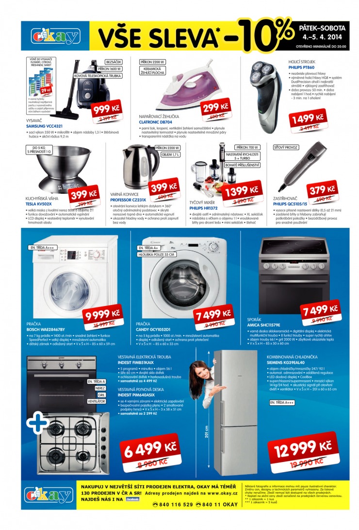 leták Okay Aktuální leták od 2.4.2014 strana 1 leták Okay Aktuální leták od 2.4.2014 strana 1