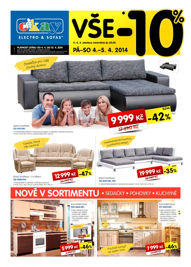 leták Okay Aktuální leták od 2.4.2014 strana 1 leták Okay Aktuální leták od 2.4.2014 strana 1