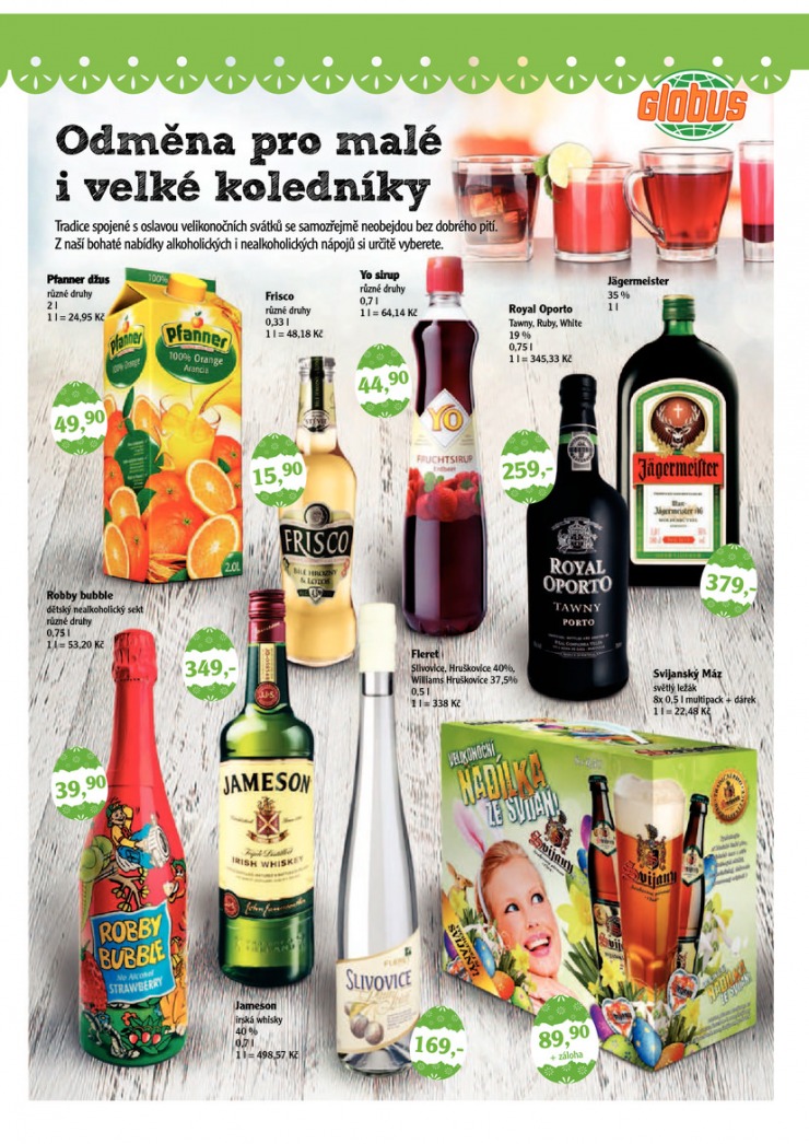 leták Globus Velikonoční katalog od 3.4.2014 strana 1 leták Globus Velikonoční katalog od 3.4.2014 strana 1