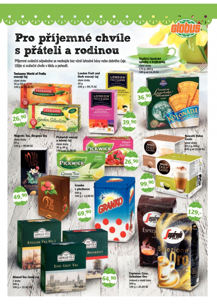 leták Globus Velikonoční katalog od 3.4.2014 strana 1 leták Globus Velikonoční katalog od 3.4.2014 strana 1