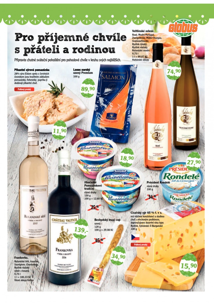 leták Globus Velikonoční katalog od 3.4.2014 strana 1 leták Globus Velikonoční katalog od 3.4.2014 strana 1