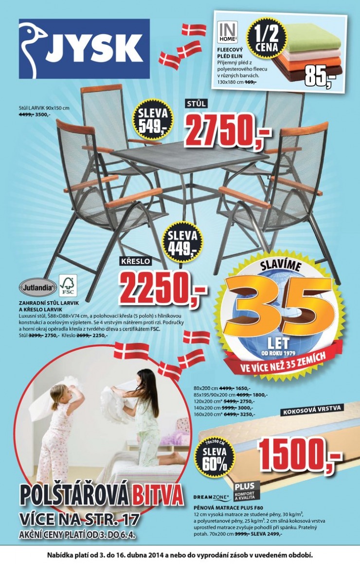 letk Jysk Nabdka tdne od 3.4.2014 strana 1