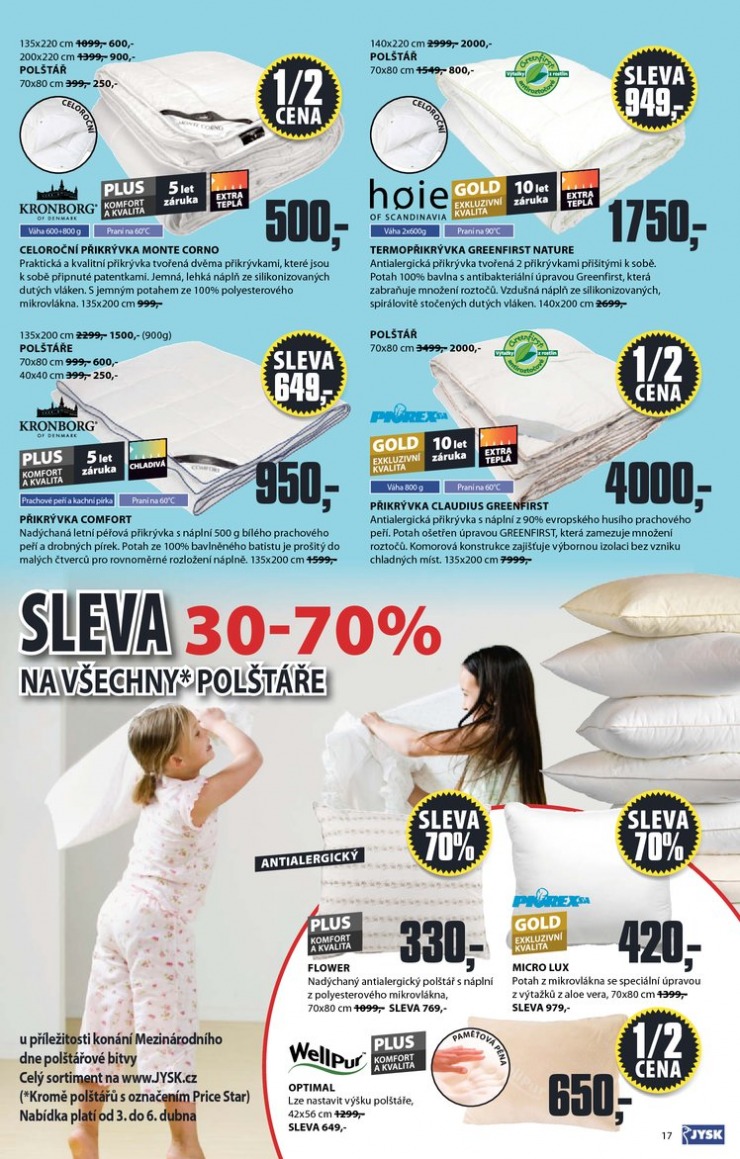 let�k Jysk Nab�dka t�dne od 3.4.2014 strana 1