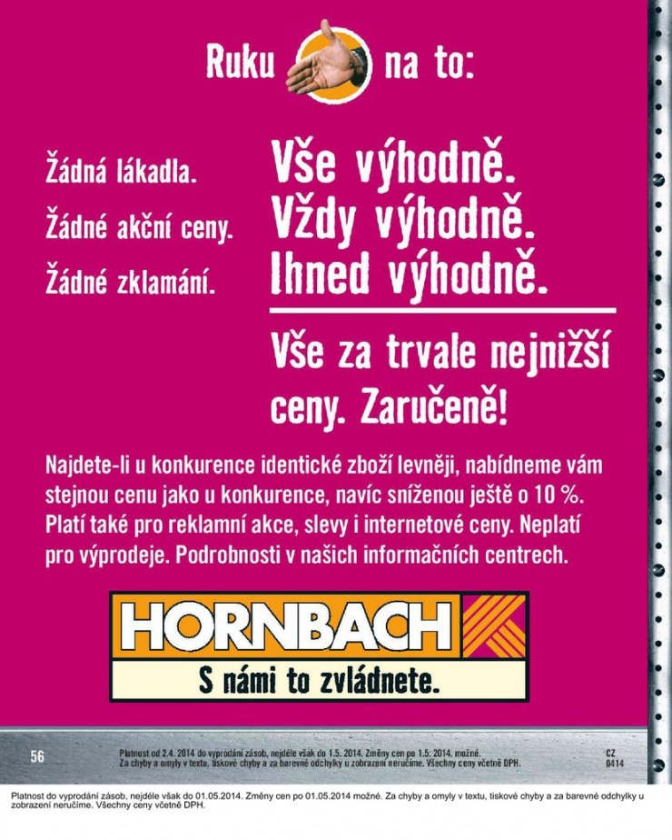 letk Hornbach Aktuln letk od 2.4.2014 strana 1