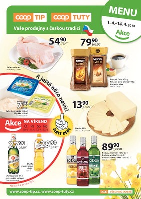 letk COOP Tuty Tip od 1.4.2014 strana 1