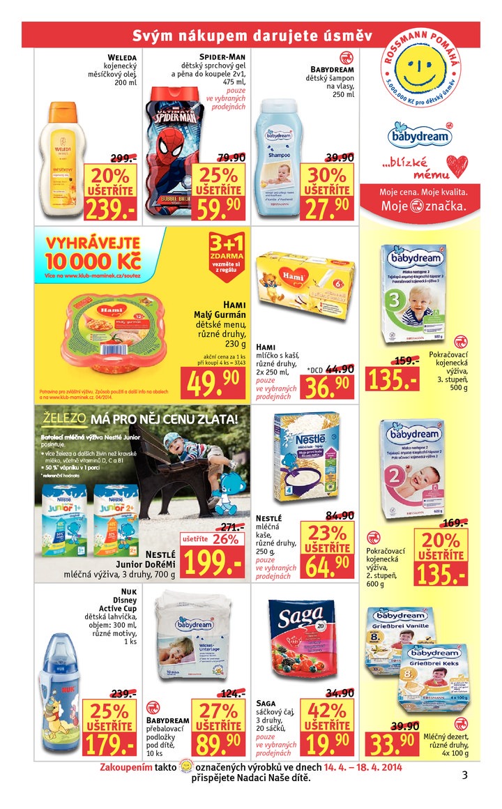 leták Rossmann Leták od 7.4.2014 strana 1 leták Rossmann Leták od 7.4.2014 strana 1