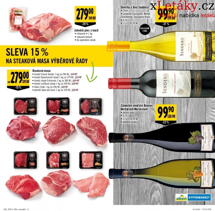 let�k Albert Hypermarket - Velikono�n� delikatesy let�k strana 1