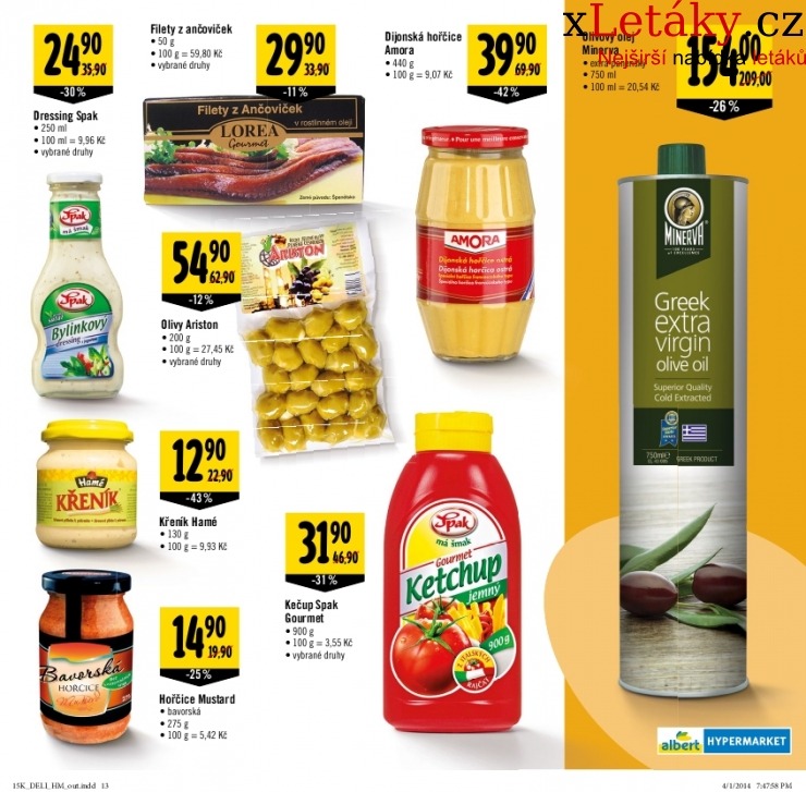 let�k Albert Hypermarket - Velikono�n� delikatesy let�k strana 1