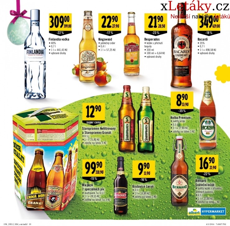 let�k Albert Hypermarket - Velikono�n� delikatesy let�k strana 1