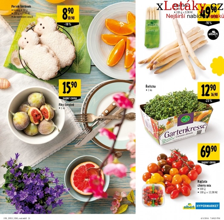 let�k Albert Hypermarket - Velikono�n� delikatesy let�k strana 1