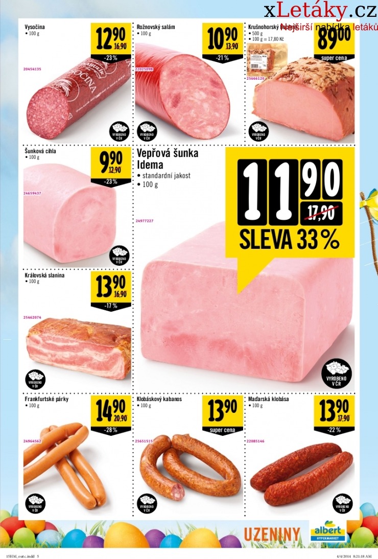 leták Albert Hypermarket akční leták strana 1 leták Albert Hypermarket akční leták strana 1
