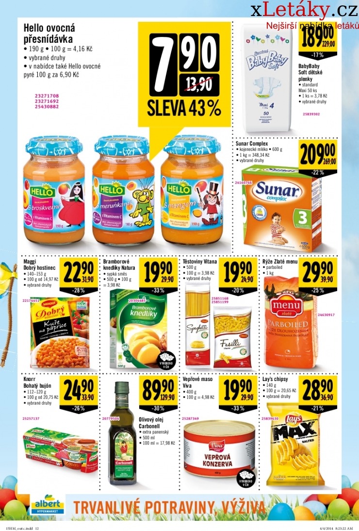 leták Albert Hypermarket akční leták strana 1 leták Albert Hypermarket akční leták strana 1