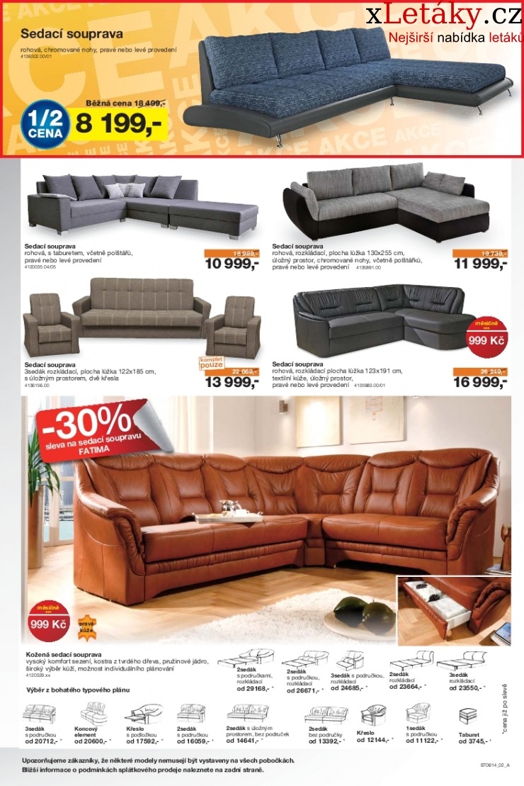 leták Sconto nábytek leták strana 1 leták Sconto nábytek leták strana 1